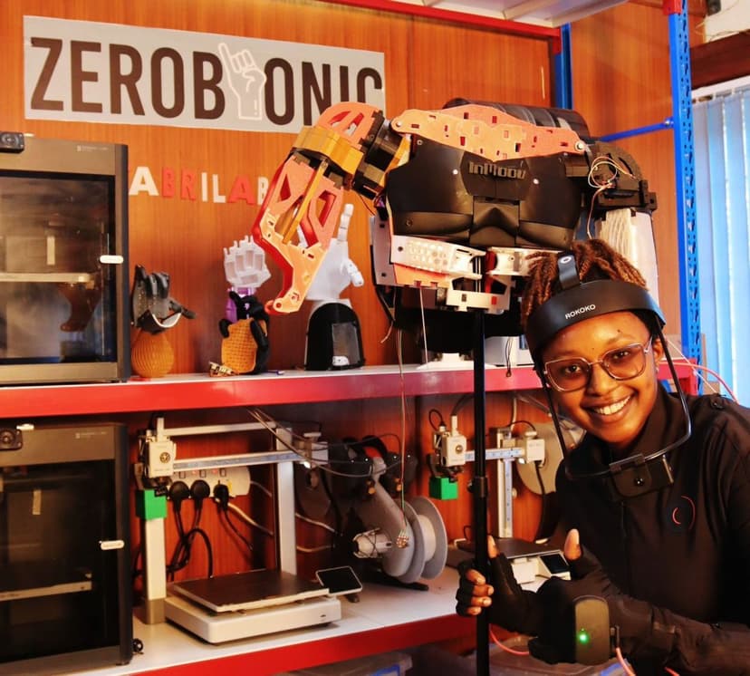 The young Kenyan engineer who thinks robots belong in every classroom