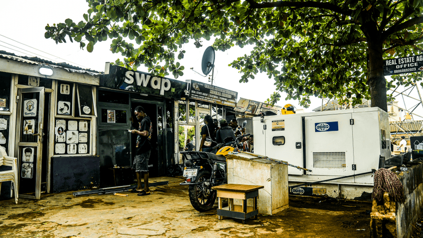 Nigeria’s petrol three-wheelers are going electric—with batteries powered by diesel